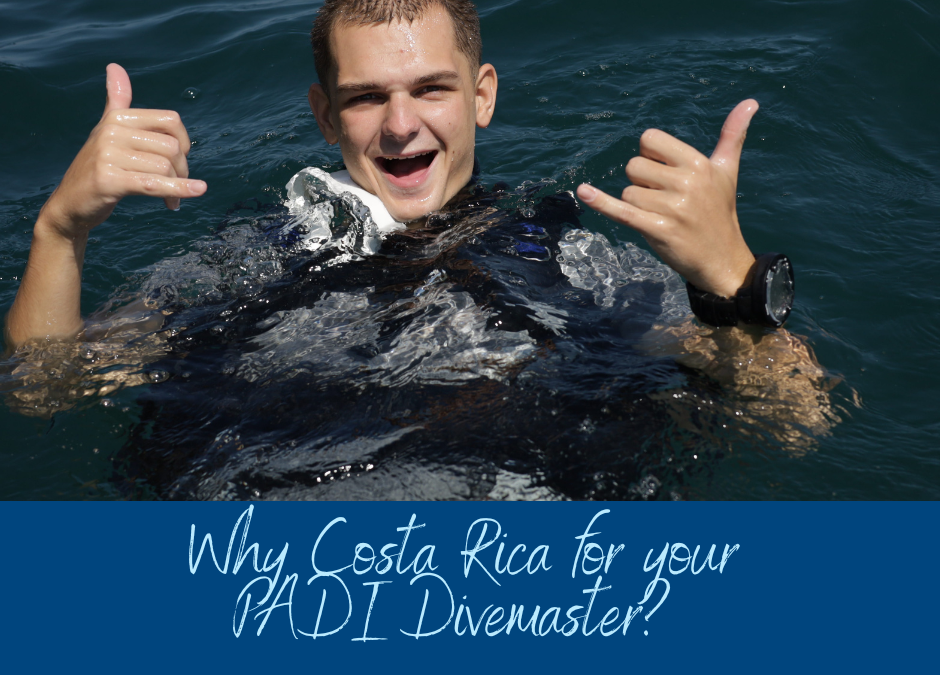 Why Costa Rica to complete Your PADI Divemaster?